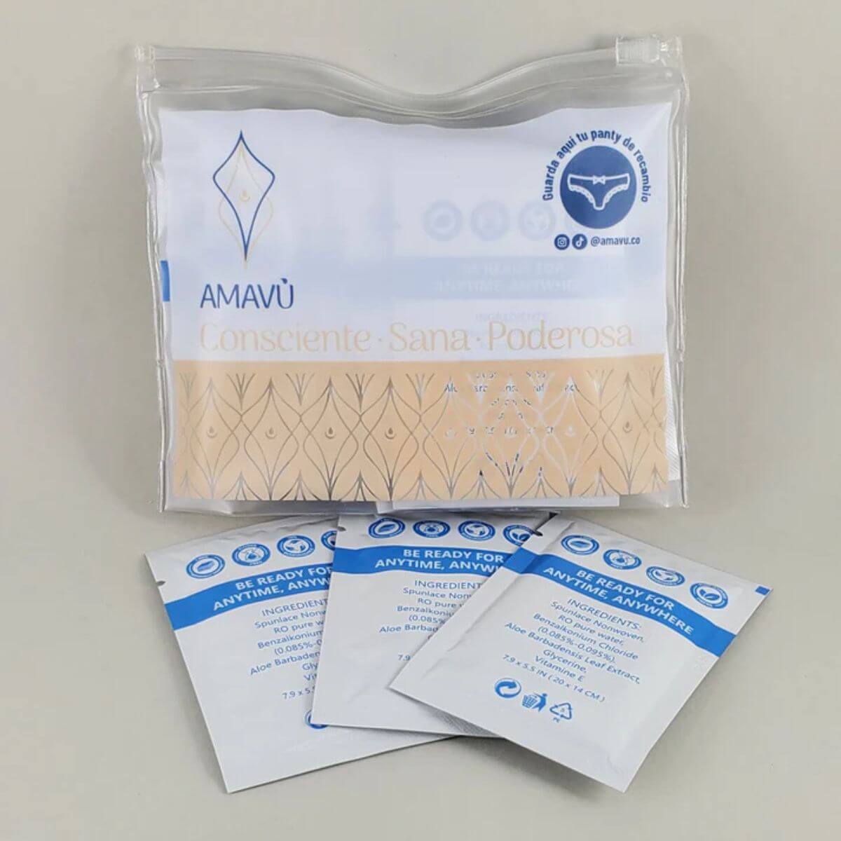 Pañitos húmedos íntimos