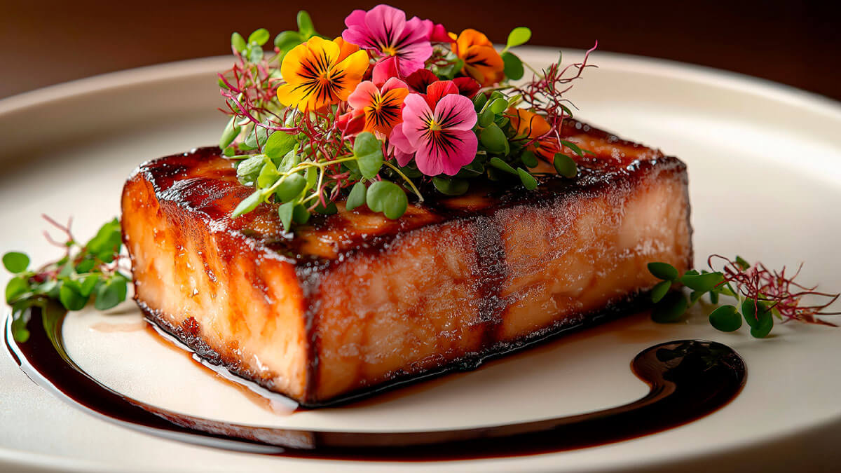 Flores comestibles en la cocina
