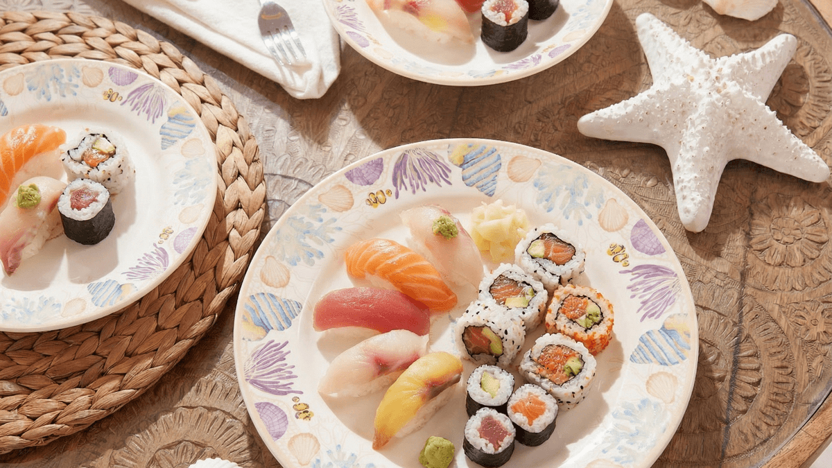 Cómo preparar sushi e ideas para servirlo 